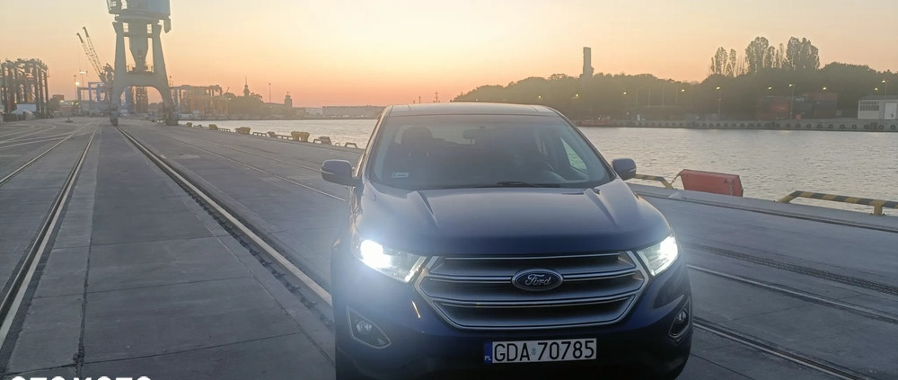 Ford EDGE cena 71000 przebieg: 125800, rok produkcji 2015 z Dębica małe 46